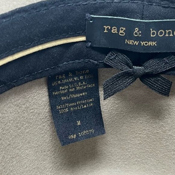 Rag & Bone Womens Floppy Brim Fedora Pecan Brown Medium - Picture 7 of 8